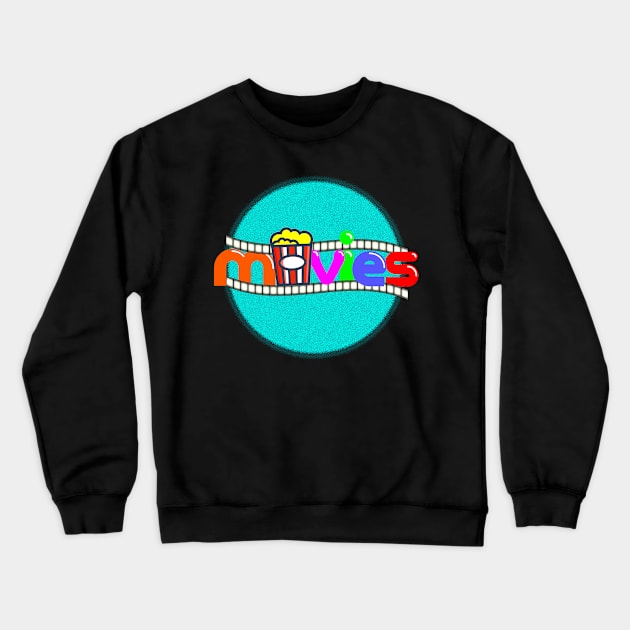 For Movie Lovers Crewneck Sweatshirt by Mandz11